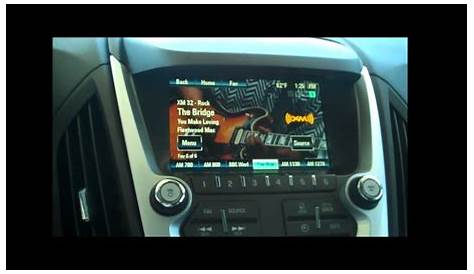 How to use your 2012 Chevy Equinox Radio - YouTube