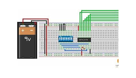 Bcd To 7 Segment Display Using Ic 7447 Circuit Diagram - Wiring Diagram