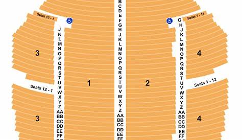 Orpheum Theatre Seating Chart & Maps - Minneapolis