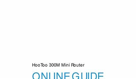 HOOTOO HT-ND006 ONLINE MANUAL Pdf Download | ManualsLib