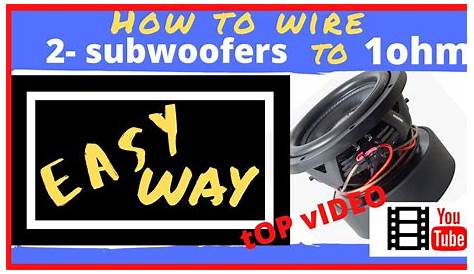 2 Dvc Subwoofer Wiring