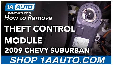 How to Replace Theft Control Module 07-14 Chevrolet Suburban - YouTube