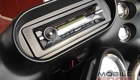 Harley-Davidson Road Glide Radio Upgrade for Stroudsburg Client