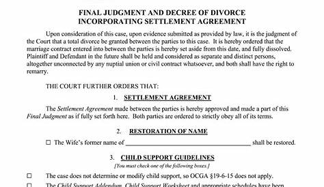 What Does a Divorce Decree Look Like 2007-2023 Form - Fill Out and Sign