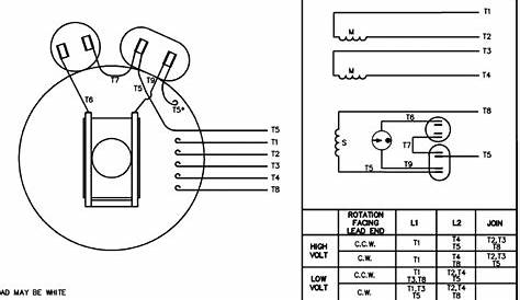 Single Phase Marathon Motor Wiring Diagram - Cadician's Blog