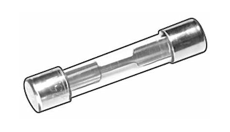 glass tube fuse sizes