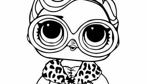 printable lol dolls coloring pages
