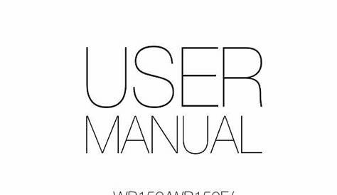 Samsung WB150F Manual - Download Manual PDF Online