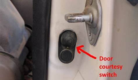 DIY: Replace door courtesy / door jamb switch (fix door ajar light) - Toyota 4Runner Forum