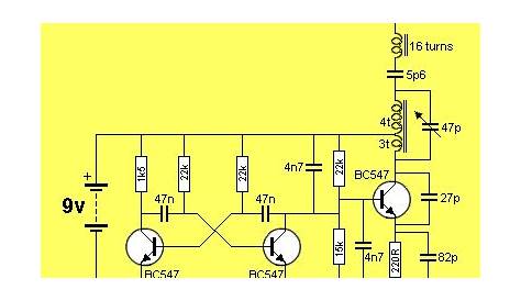 radio control circuit diagram