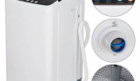 ZENY™ Portable Full-Automatic Washing Machine with 10 Programs 8 Water