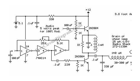 mw transmitter circuit diagram