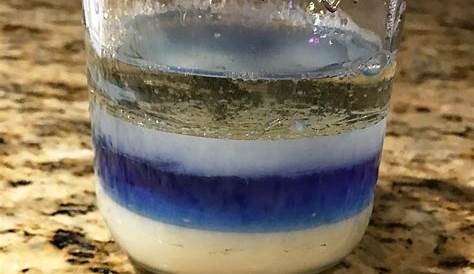 liquid density science experiment
