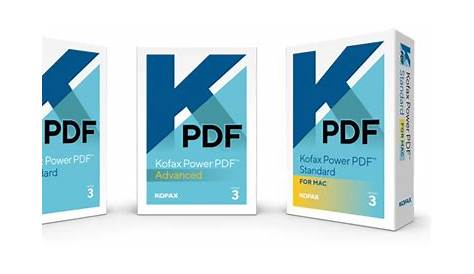 Kofax Power PDF | Authorised Reseller for Kofax Power PDF