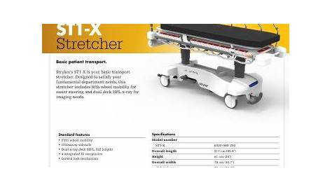 stryker stretcher service manual