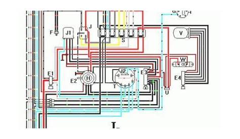 Bugatti Wiring Diagram 6v, Ignition And Charging System Diagram | Vw