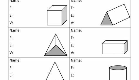 Pinterest | Geometry worksheets, Shapes worksheet kindergarten, Third