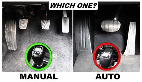 difference between manual and automatic car
