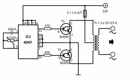 Techi yard: 12V DC to 220V AC Converter Circuit