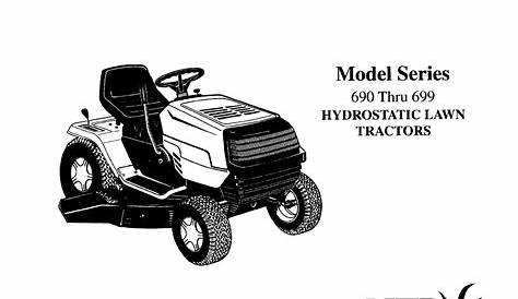 MTD 13AS699G088 User Manual LAWN TRACTOR Manuals And Guides L0809389