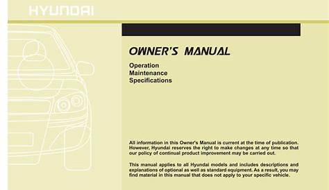 2015 hyundai sonata owner's manual