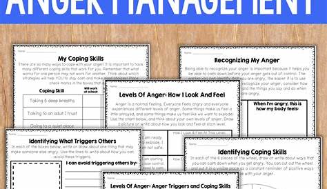 30++ Anger Management Worksheets For Kids – Worksheets Decoomo