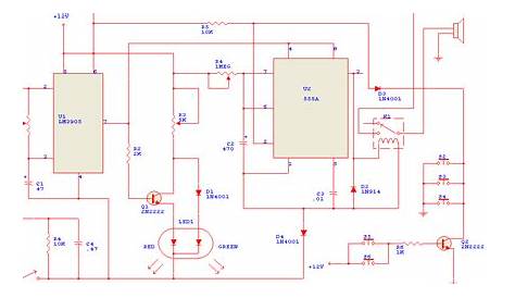 Auto Alarm Schematic | Circuit Wiring