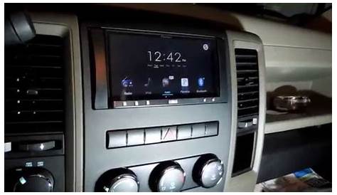 How to install a aftermarket head unit stereo radio in a dodge ram 1500