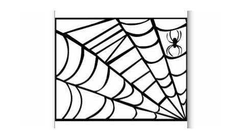 Spider Web Template - ClipArt Best