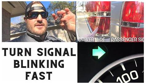 Why Is Turn Signal Blinking Fast? | How to recognize blinker bulb
