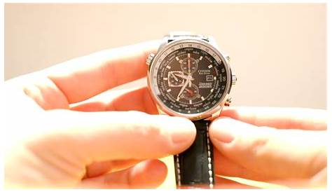 Citizen Eco Drive Red Arrows watch Review - YouTube