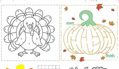300+ Pages Free Thanksgiving Printables for Learning
