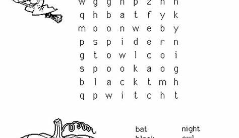 Printable halloween coloring pages: Printable Halloween Crossword Puzzles