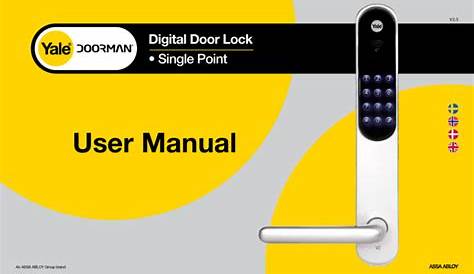 Yale Doorman User manual | Manualzz