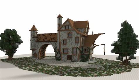 Medieval house i made in minecraft. Download link: http://www.minecraft-schematics.com/schema