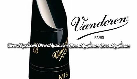 VANDOREN M15 Clarinet Mouthpiece - M15, Profile 88 - Olvera Music