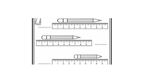 measuring length worksheet answer key