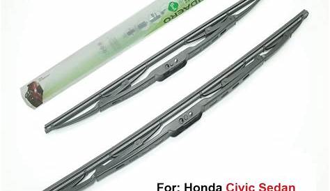 Bexceed of Car Windshield Traditional wiper blade for Honda Civic Sedan