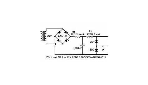 dual polarity power supply circuit diagram