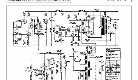 Marshall Jtm45 Circuit Diagram - diagram wiring power amp