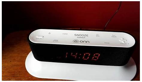 Onn Alarm Clock Radio Manual | Unique Alarm Clock