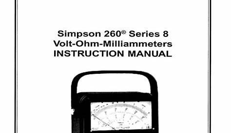 simpson msv3024 parts manual