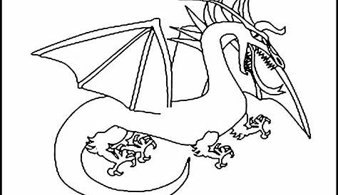 Dragon Coloring Pages Printable | Activity Shelter