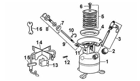 Coleman Gas Stove 533 Diagram For Parts List : Coleman Sportster Ii