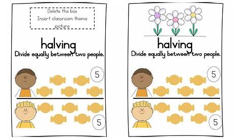 halving and doubling worksheet