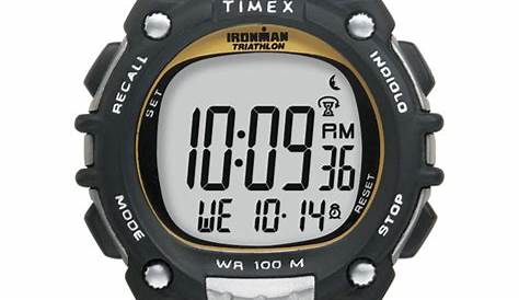 Timex Ironman 10 Lap Watch Manual