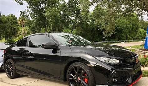 Here’s the rest of my Blacked out 2017 Si : r/civic