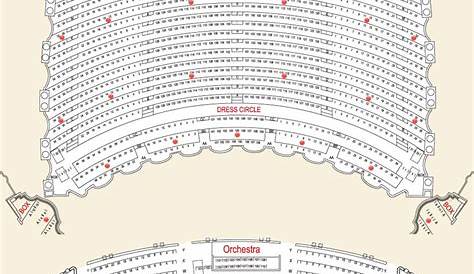 Citizens Bank Opera House Seating Chart - Theatre In Boston