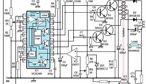 simple smps power supply circuit