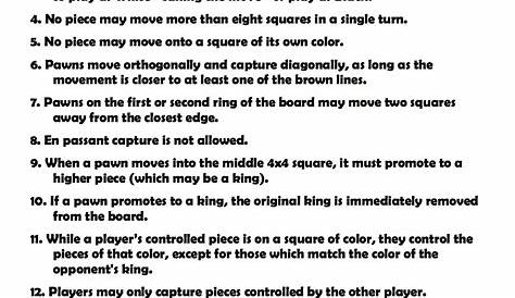 Basic Rules Of Chess Pdf - everguys